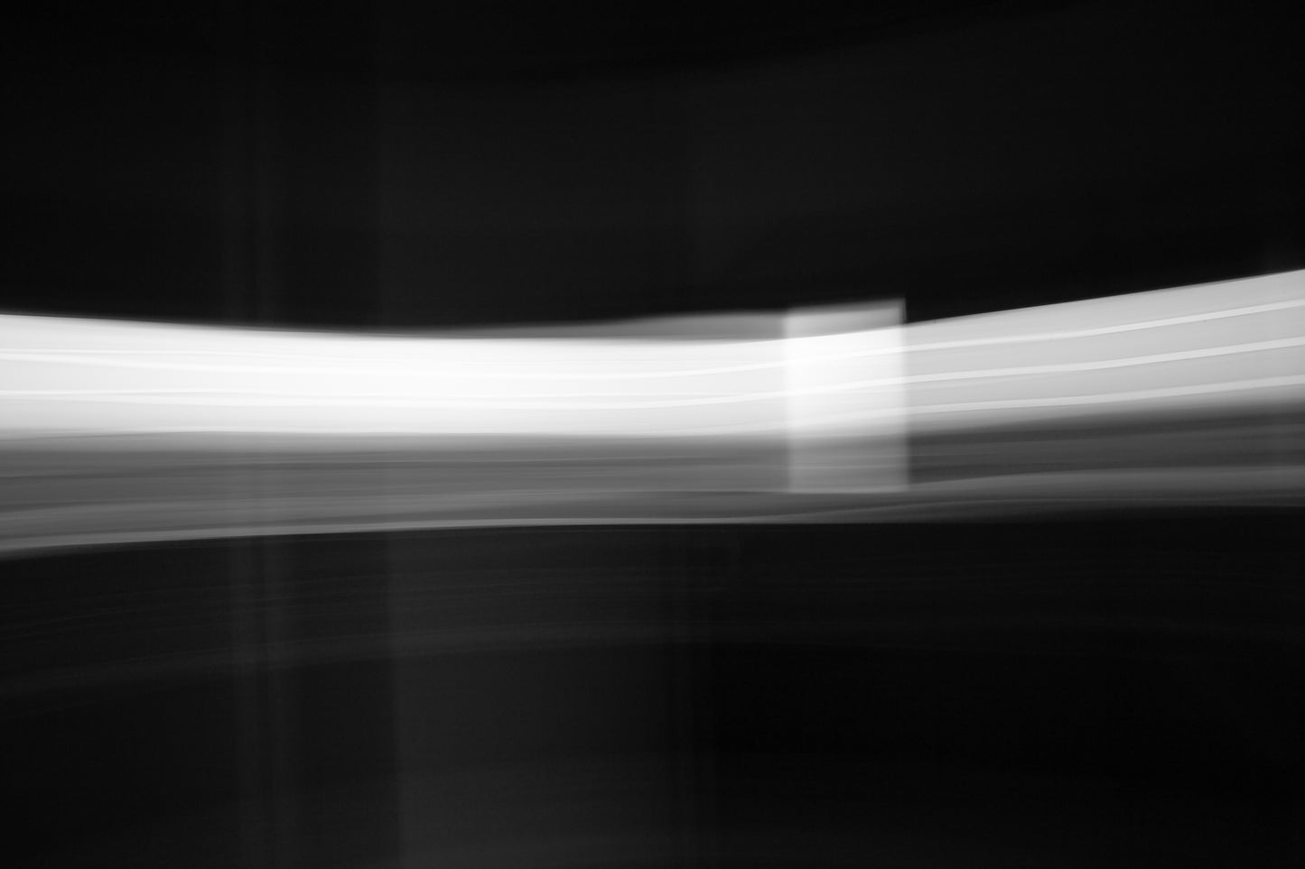 Dancing into the Light 7892 - 90x60cm, creative black and white light art exploring form and movement, fine art limited edition print by Raymond Mather, ART1.
