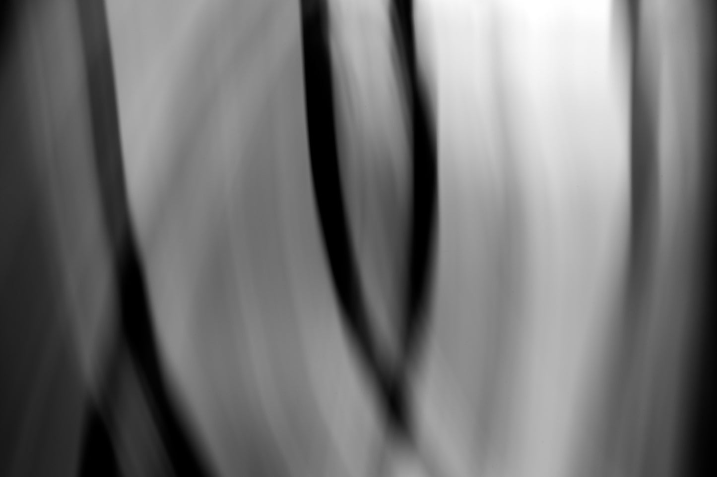 Dancing into the Light 7898v3 - 90x60cm, monochrome light art capturing dynamic minimalist movement, limited edition fine art print by Raymond Mather, ART1.