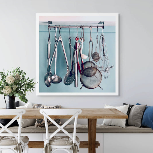 Still Life - Karens Kitchen - 90x90cm Square (#206115)