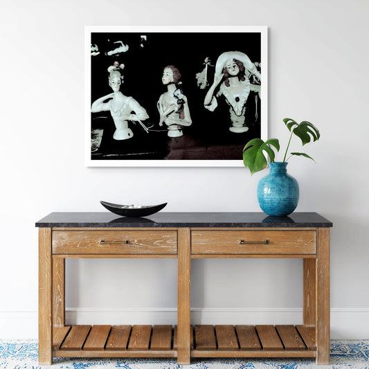 Still Life - Porcelain Figures - 90x67.5cm Horizontal (#190059v7a)