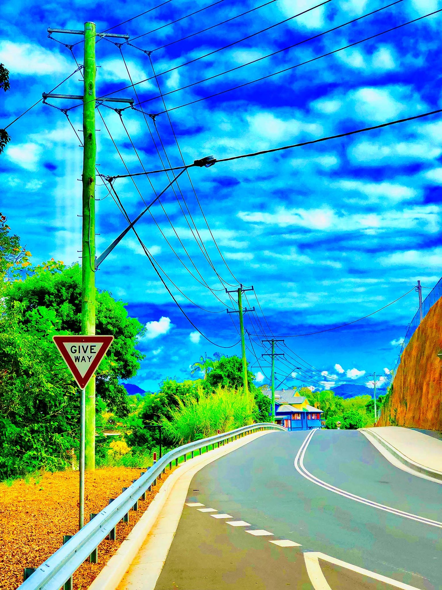 Vivid Country - Murwillumbah - The Daily Drive - Sign - 67.5x90cm Vertical (#19E0950v5)