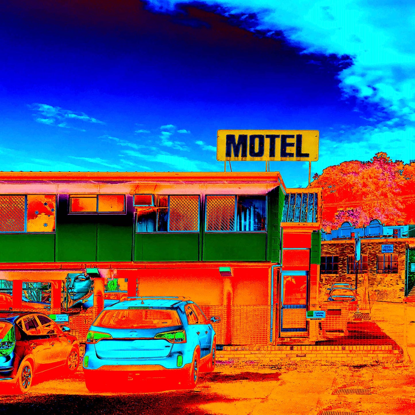 Vivid Country - Murwillumbah - The Daily Drive - Town - Motel - 60x60cm Square (#198197v26)
