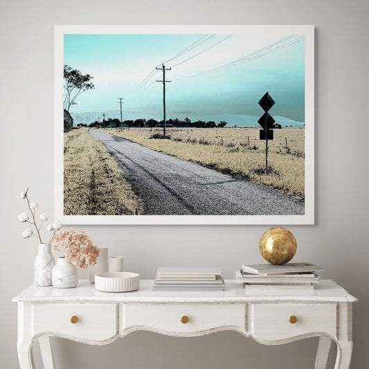 Vivid Country - Murwillumbah - The Daily Drive - Tumbulgum Rd - 90x67.5cm Horizontal (#198329v12)