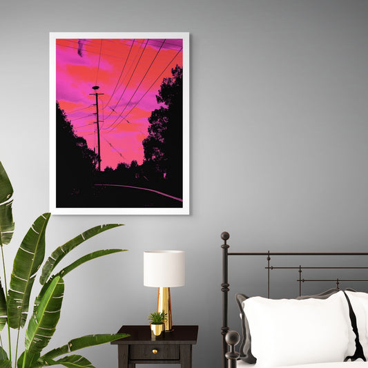 Vivid Country - Murwillumbah - The Daily Drive - Tumbulgum Rd - Birds Nest - 67.5x90cm Vertical (#197376v8)