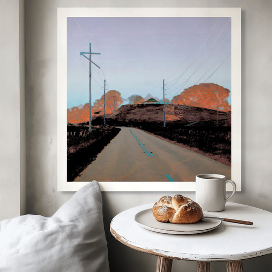 Vivid Country - Murwillumbah - The Daily Drive - Tumbulgum Rd - House Wollumbin - 60x60cm Square (#198248v78)