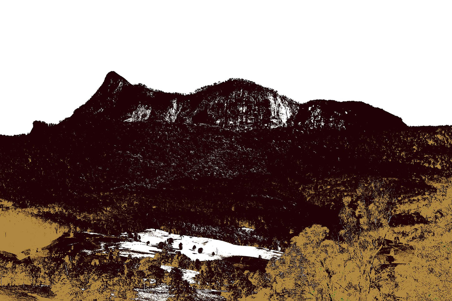 Vivid Country - Murwillumbah - The Daily Drive - Tyalgum - Wollumbin View - 90x60cm Horizontal (#192050v1060)