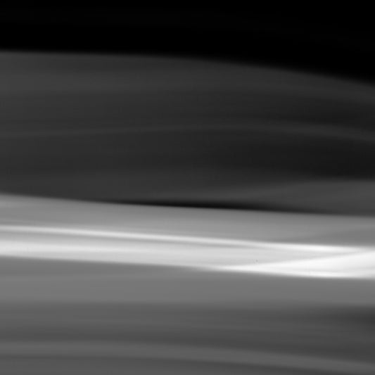 Dancing into the Light 7906v3 - Close Detail View, black and white minimalist light drawing showing motion and energy, fine art limited edition print by Raymond Mather, ART1.