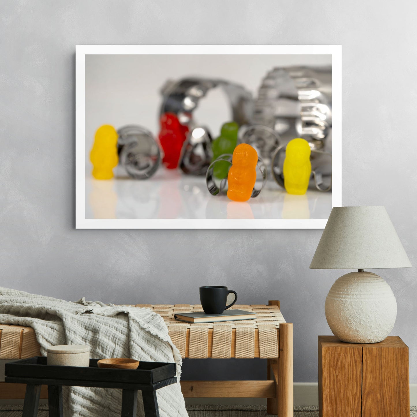 Breaking the Mould - 266796v1 by Raymond Mather displayed as a large landscape photographic artwork in a contemporary neutral interior.