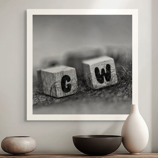 Narrative Works - Lost in the Bush - GW Bush - 60x60cm Square (#182631)
