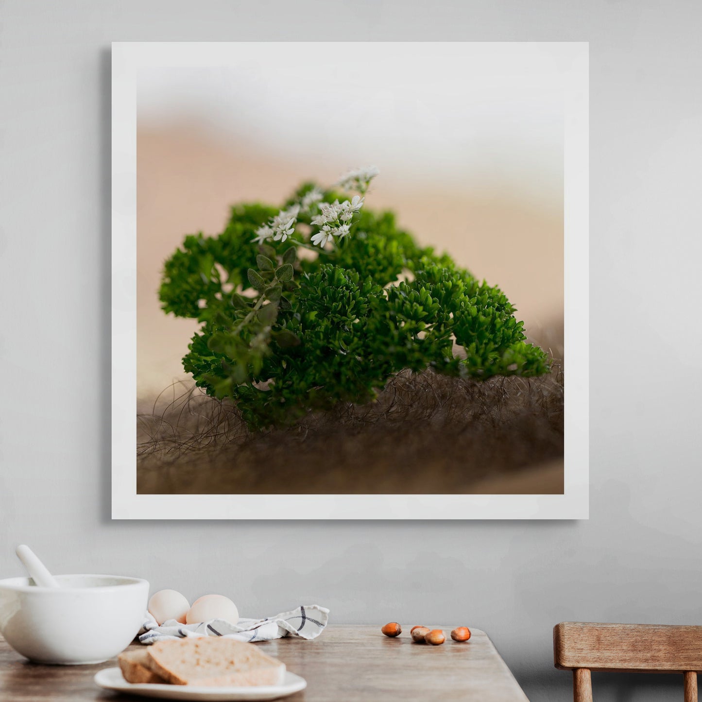 Narrative Works - Lost in the Bush - Herb Bush - 60x60cm Square (#182942)
