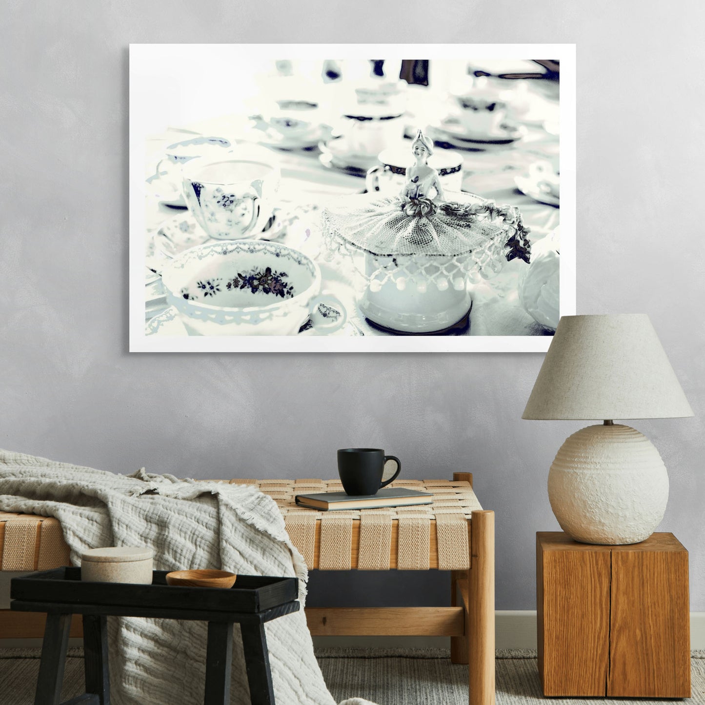 Still Life - Cuppa Tea - 90x60cm Horizontal (#153654v3a)