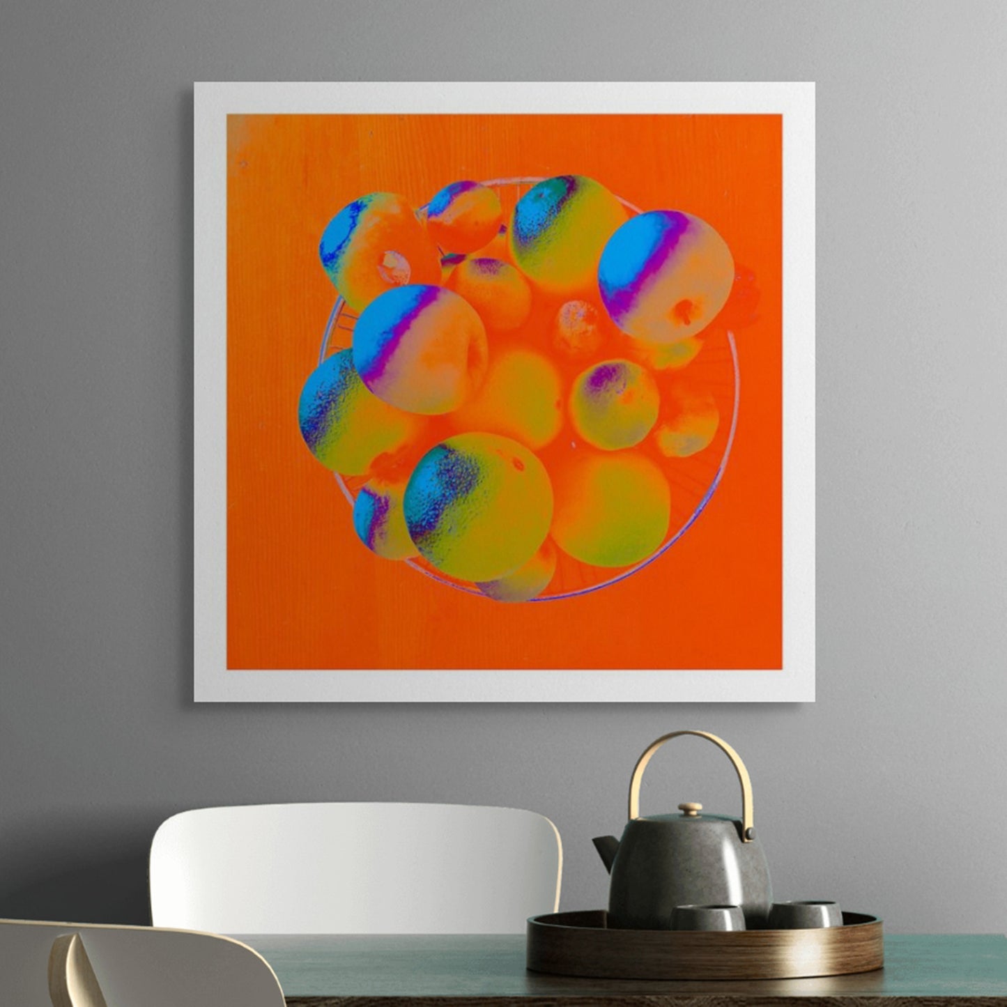 Still Life - Fruit Bowl - 60x60cm Square (#185779vE8)