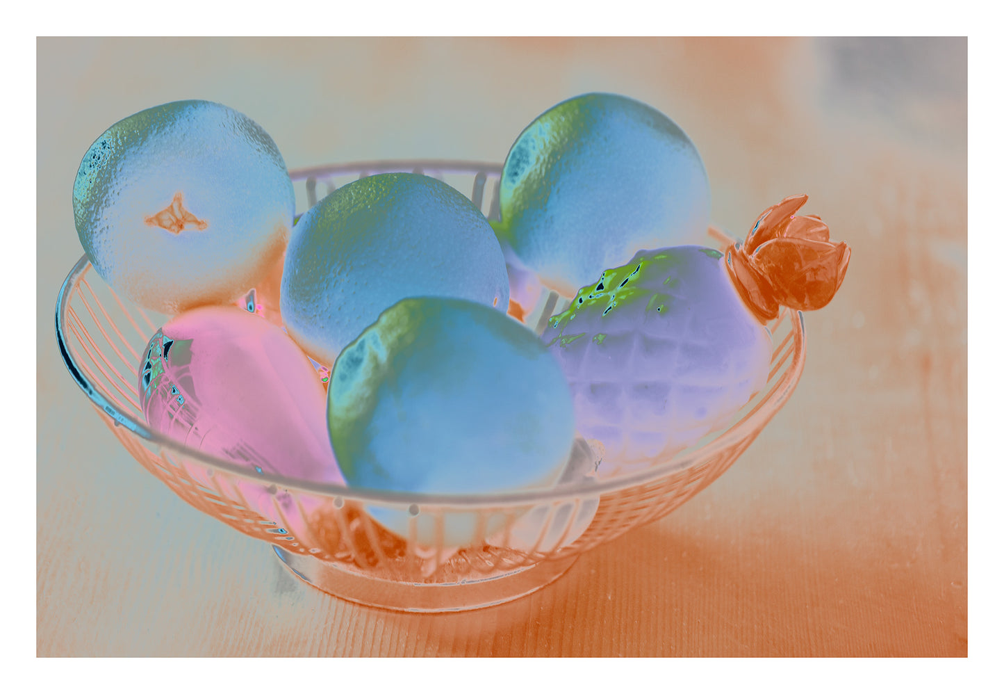 Still Life - Fruit Bowl - 90x60cm Horizontal (#191916v4a)