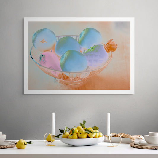 Still Life - Fruit Bowl - 90x60cm Horizontal (#191916v4a)