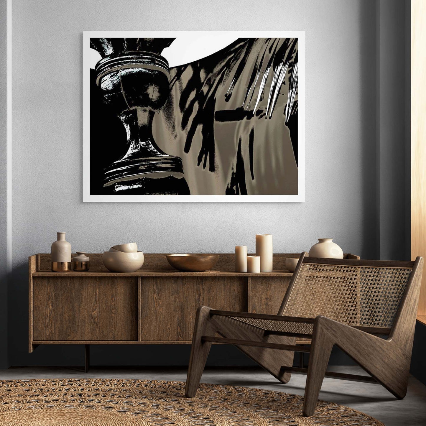 Still Life - Lamp Light  - 106x80cm Horizontal (#212452v22)