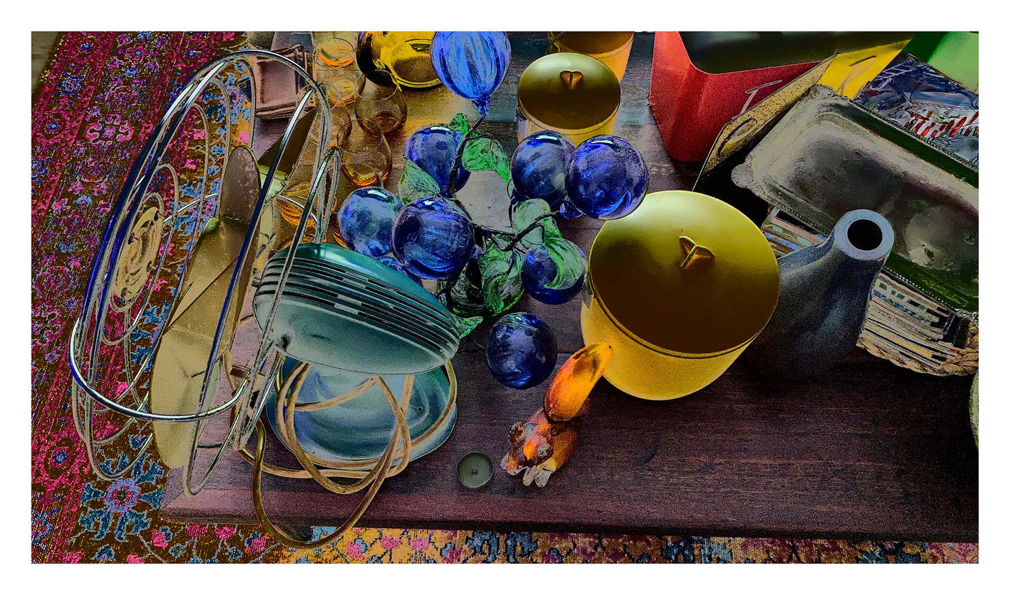 Still Life - Retro Collection 106x59.63cm Horizontal (#211555v7a)