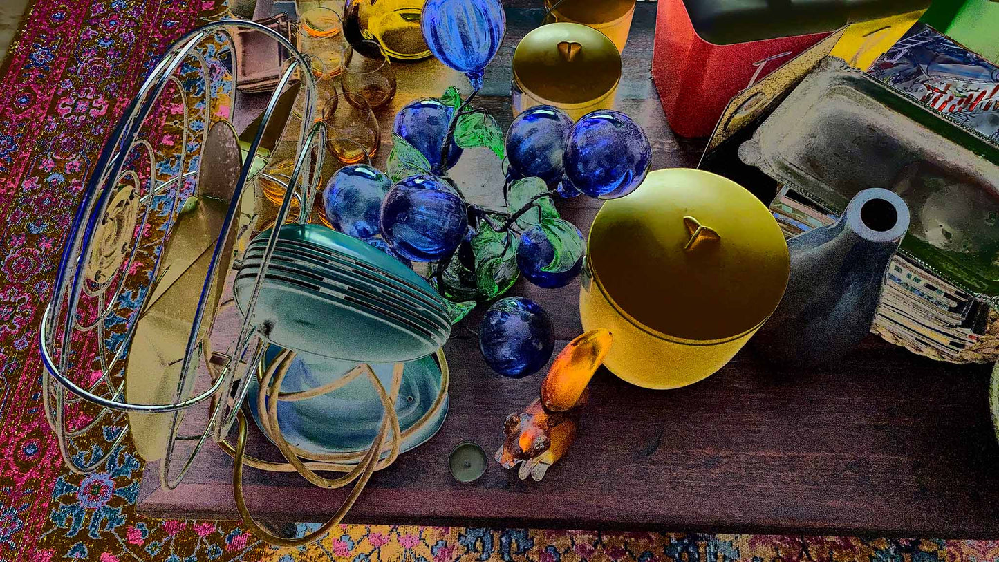 Still Life - Retro Collection 106x59.63cm Horizontal (#211555v7a)