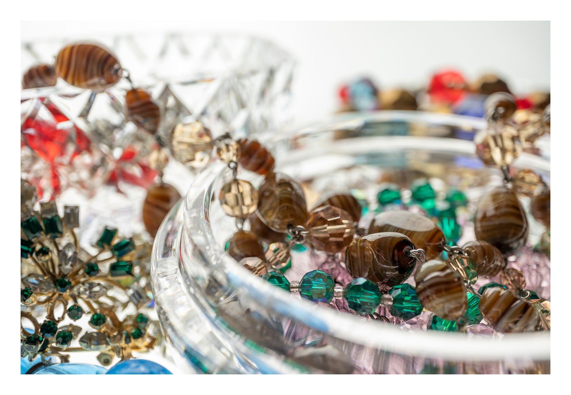 Still Life artwork of gems and jewels by Australian photographer Raymond Mather at ART1 Fine Art Photography, full view with white border allowance.