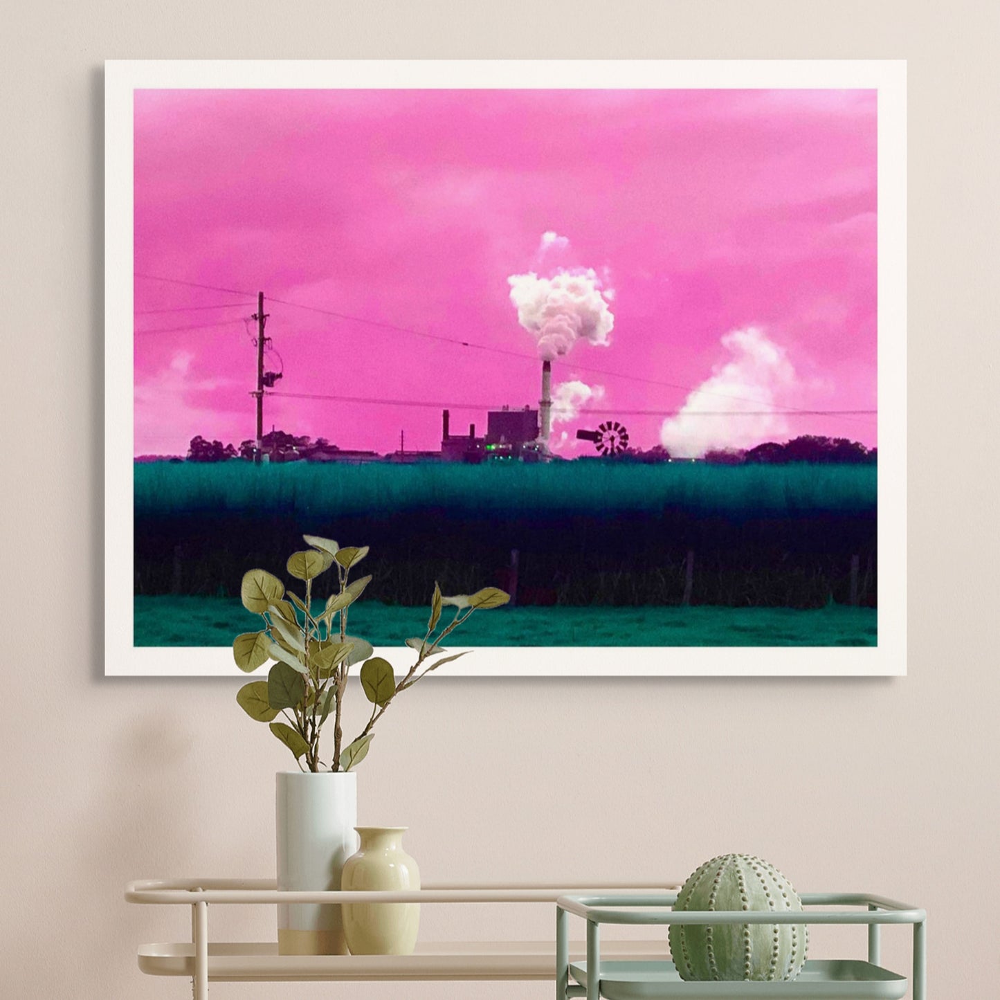 Vivid Country - Murwillumbah - The Daily Drive - Canefields Power Station - 90x67.5cm Horizontal (#199410v16)