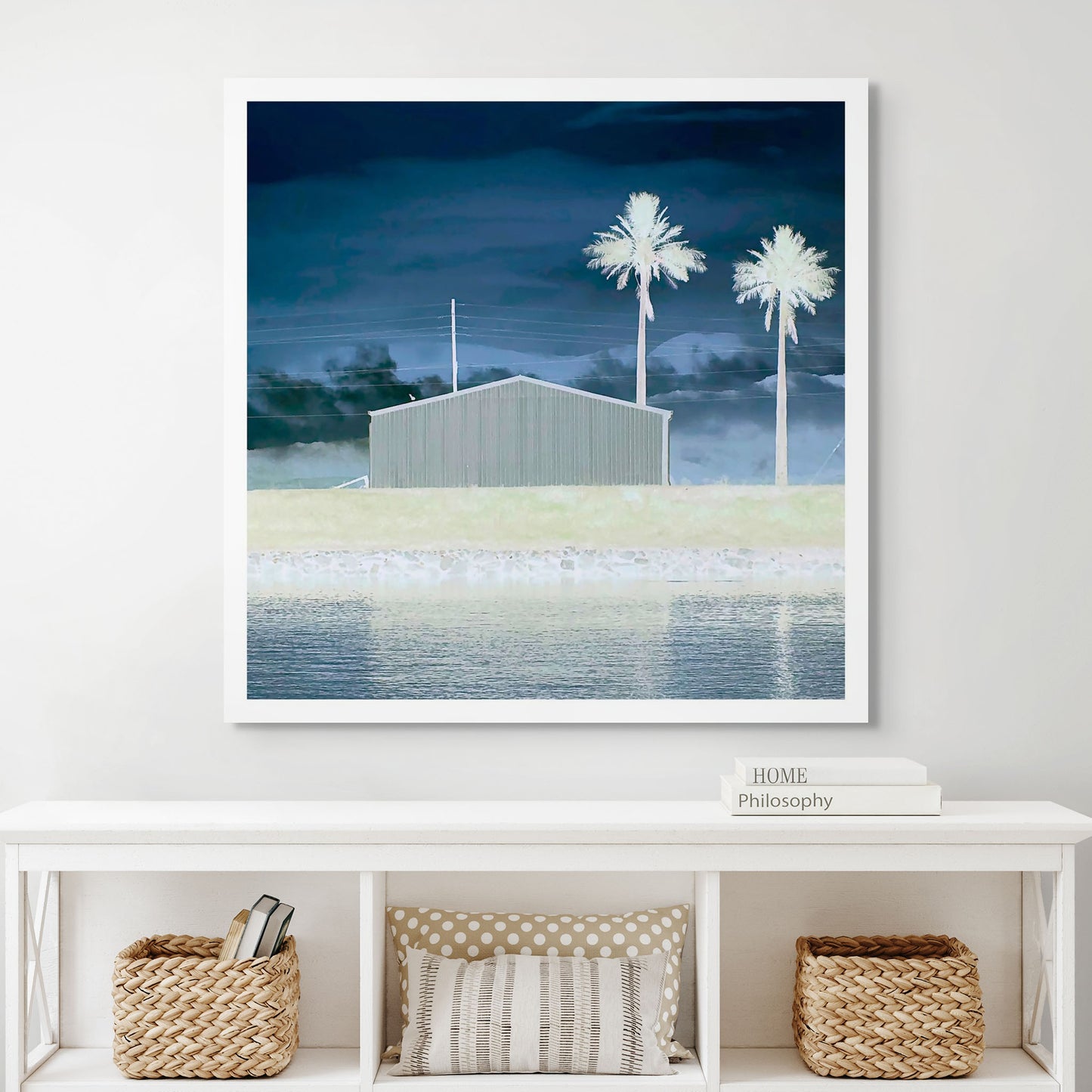 Vivid Country - Murwillumbah - The Daily Drive - Condong Palms Shed - 90x90cm Square (#197584v9)