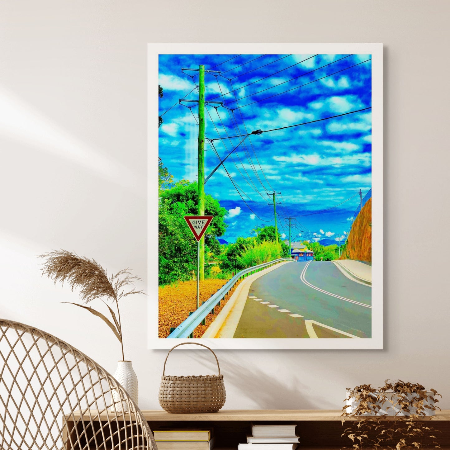 Vivid Country - Murwillumbah - The Daily Drive - Sign - 67.5x90cm Vertical (#19E0950v5)
