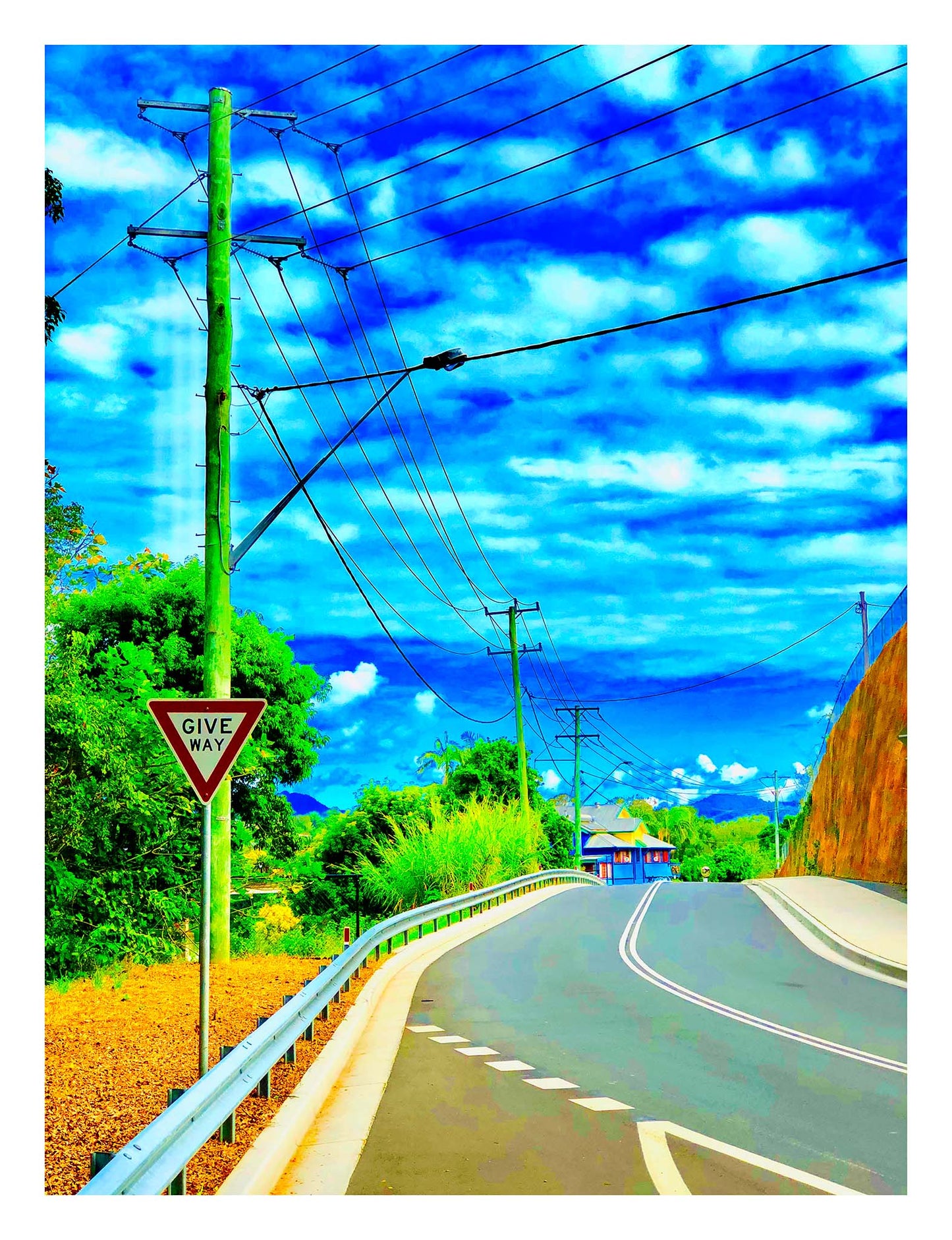 Vivid Country - Murwillumbah - The Daily Drive - Sign - 67.5x90cm Vertical (#19E0950v5)