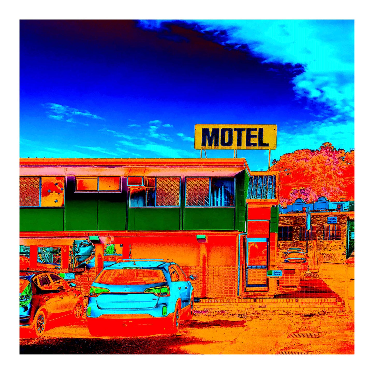 Vivid Country - Murwillumbah - The Daily Drive - Town - Motel - 60x60cm Square (#198197v26)