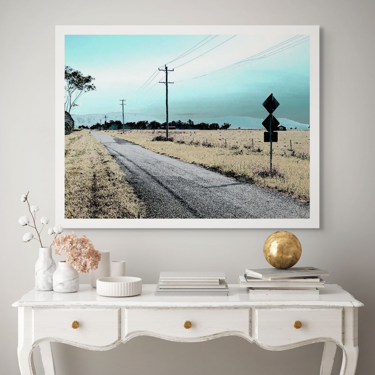 Vivid Country - Murwillumbah - The Daily Drive - Tumbulgum Rd - 90x67.5cm Horizontal (#198329v12)