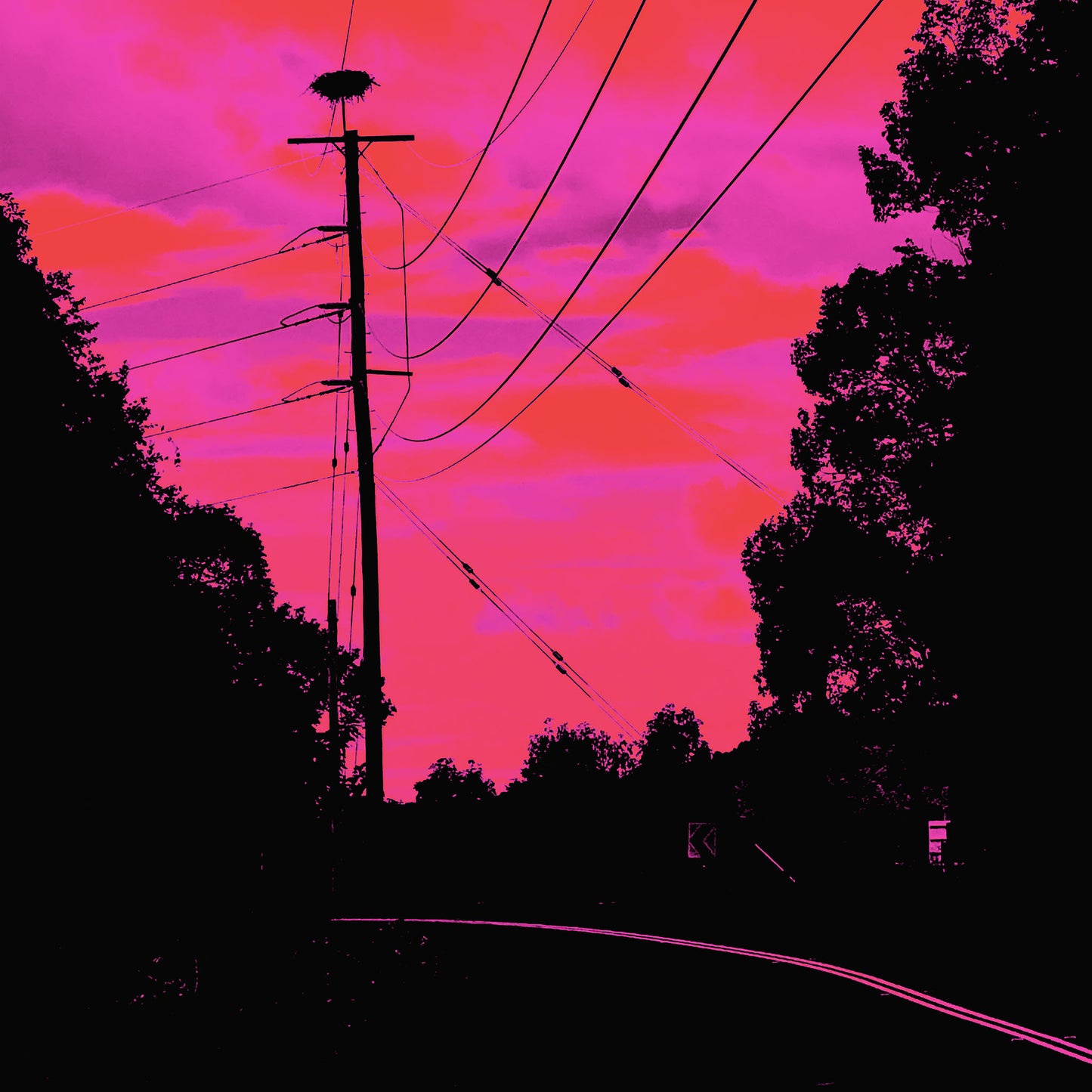 Vivid Country - Murwillumbah - The Daily Drive - Tumbulgum Rd - Birds Nest - 67.5x90cm Vertical (#197376v8)