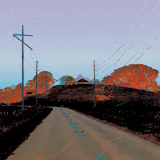 Vivid Country - Murwillumbah - The Daily Drive - Tumbulgum Rd - House Wollumbin - 60x60cm Square (#198248v78)