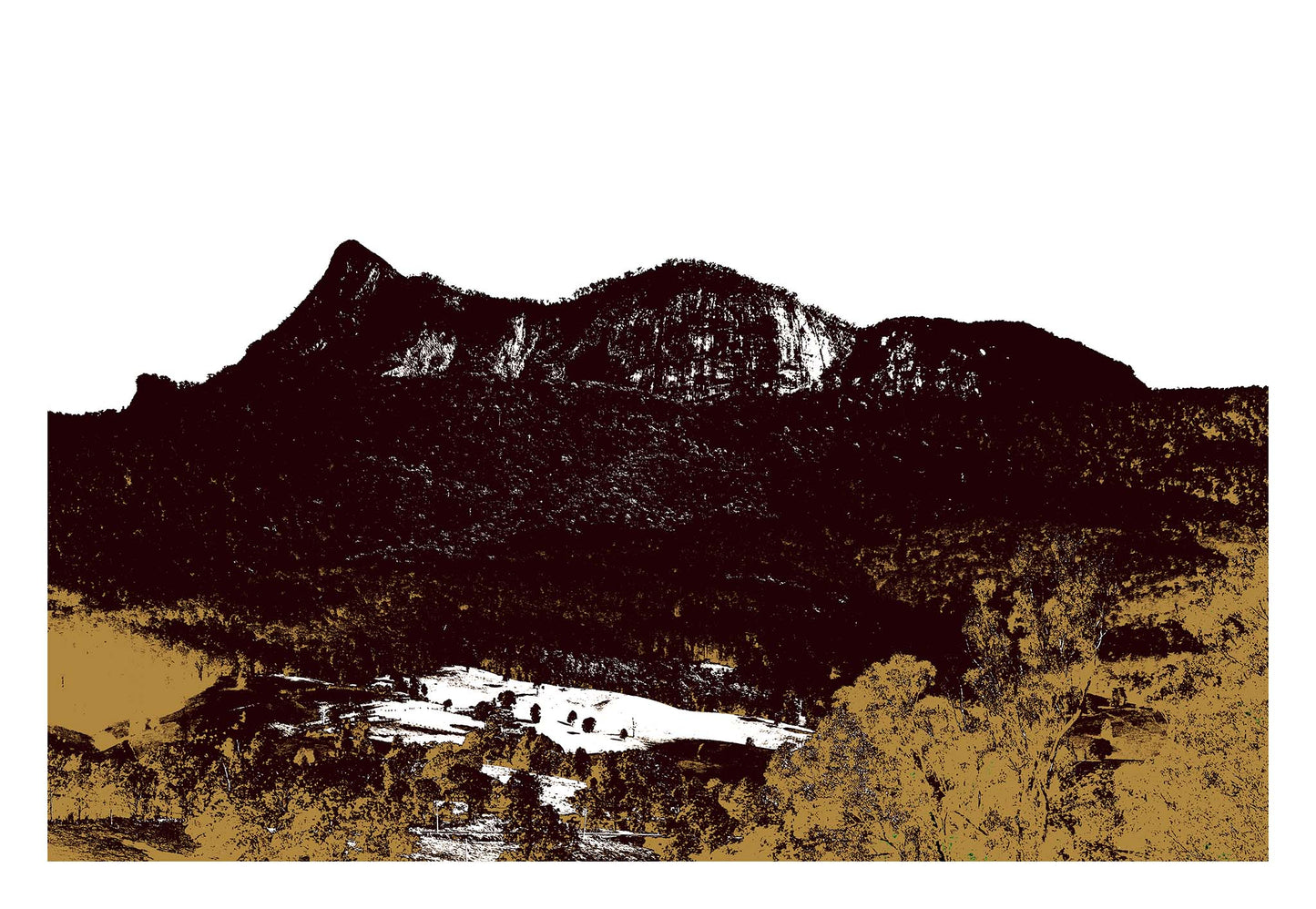 Vivid Country - Murwillumbah - The Daily Drive - Tyalgum - Wollumbin View - 90x60cm Horizontal (#192050v1060)