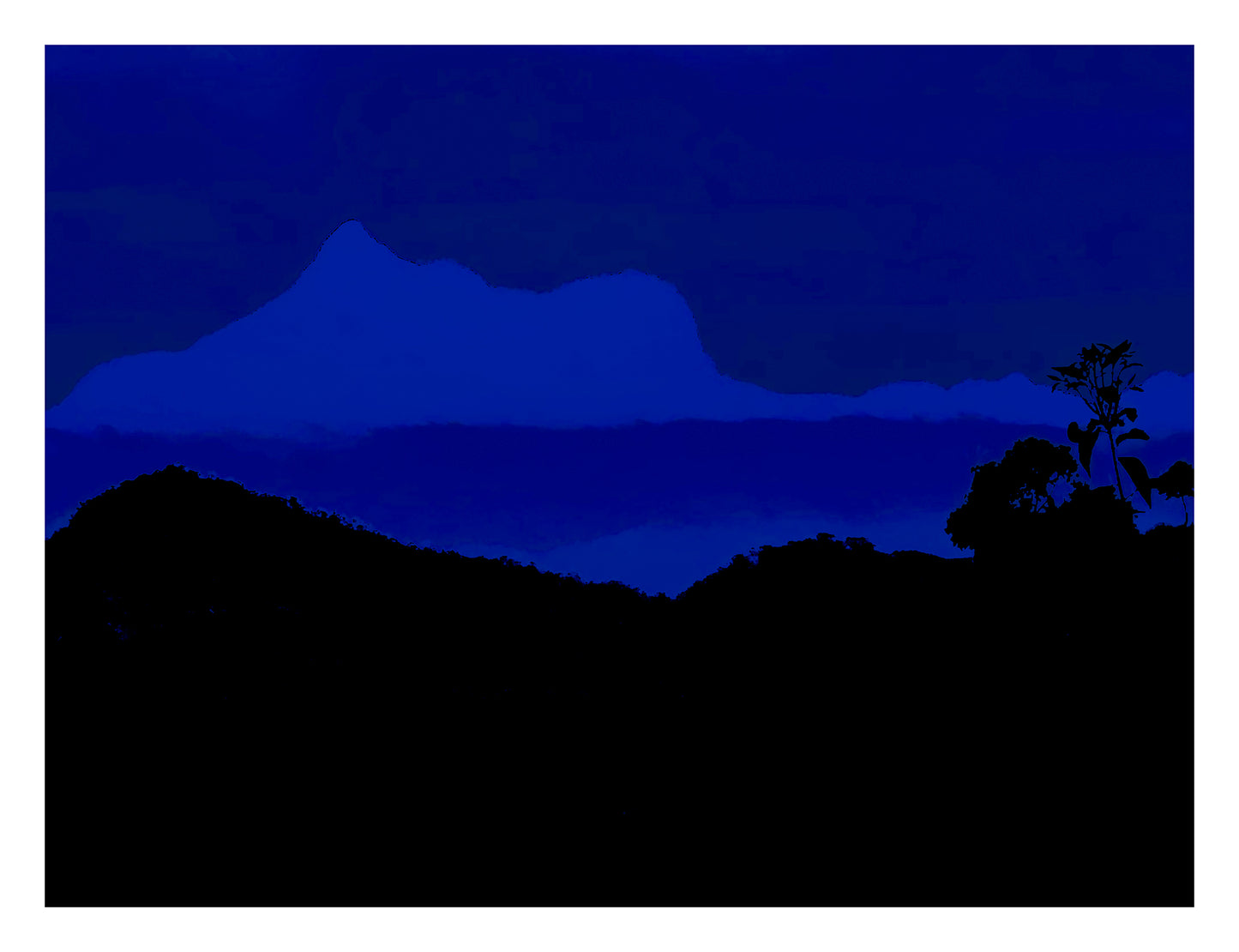 Vivid Country - Murwillumbah - The Daily Drive - Wollumbin View - 90x67.5cm Horizontal (#185569vE3)