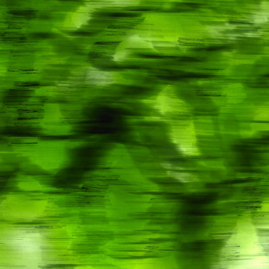 Xtra POP Set - Global Roaming - Oceanic Markings - Coral Sea - 140066v20 - Close Detail View, Abstract water-inspired print in bright greens and chartreuse tones, evoking fluid movement and tropical vibrancy. Limited edition.