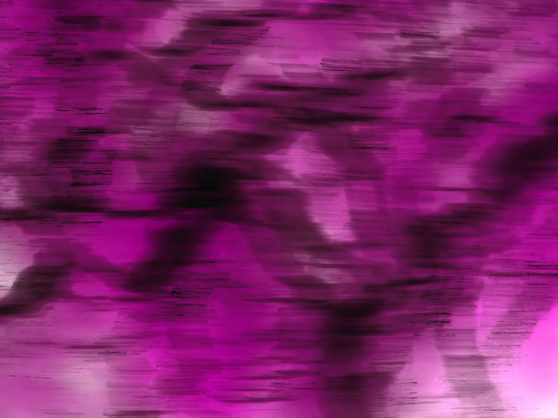 Xtra POP Set - Global Roaming - Oceanic Markings - Coral Sea - 140066v27 - 90x67.5cm, Abstract print in vivid magenta and plum tones with deep shadow-like textures, suggesting underwater motion. Limited edition.