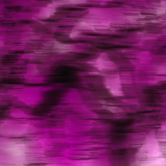 Xtra POP Set - Global Roaming - Oceanic Markings - Coral Sea - 140066v27 - Close Detail View, Abstract print in vivid magenta and plum tones with deep shadow-like textures, suggesting underwater motion. Limited edition.