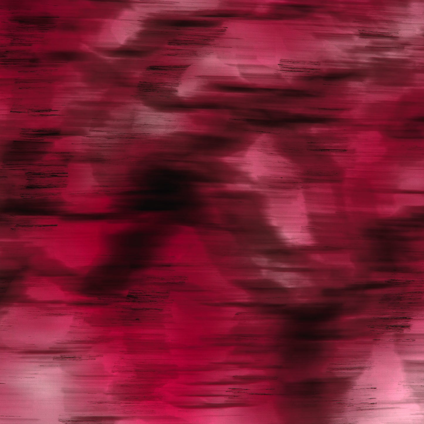 Xtra POP Set - Global Roaming - Oceanic Markings - Coral Sea - 140066v29 - Close Detail View, Abstract artwork in deep crimson and berry tones with fluid brush textures and dark overlays. Limited edition.